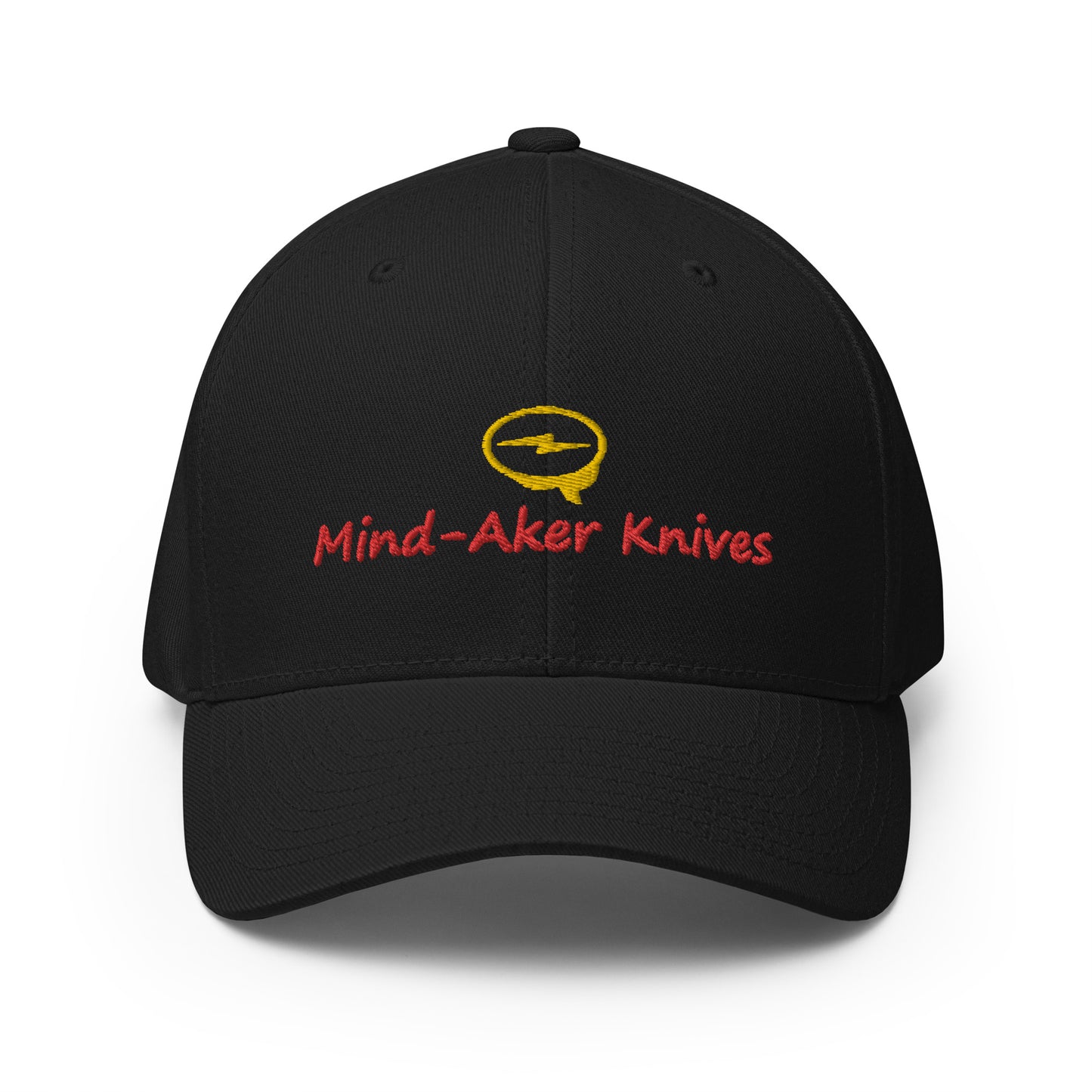 Embroidered Structured Twill Cap "Logo - Color Lettering"
