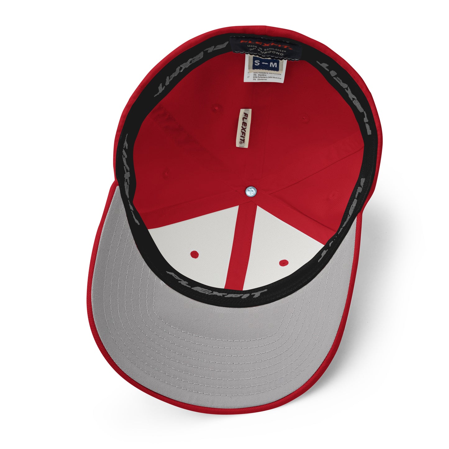 Embroidered Structured Twill Cap "Logo - Black Lettering"