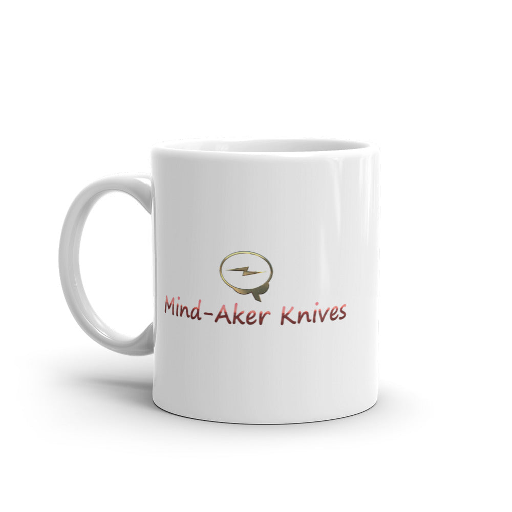 White glossy mug "Logo - Color"